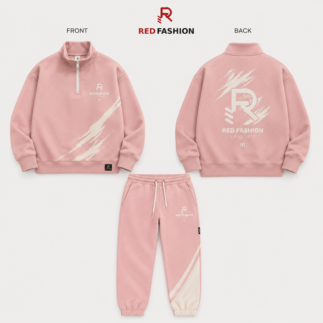Red Fashion stylish Gen Z outfit